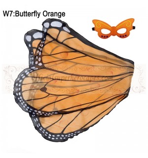 Butterfly Orange Wing with mask